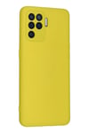 Mey İthalat®   Reno 5 Lite Kılıf Nano içi Kadife Silikon - Sarı