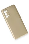 Mey İthalat®   Reno 5 Pro Kılıf First Silikon - Gold
