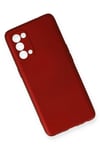 Mey İthalat®   Reno 5 Pro Kılıf First Silikon - Bordo