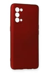 Mey İthalat®   Reno 5 Pro Kılıf First Silikon - Bordo