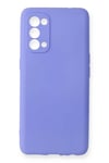 Mey İthalat®   Reno 5 Pro Kılıf First Silikon - Lila
