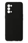 Mey İthalat®   Reno 5 Pro Kılıf First Silikon - Siyah
