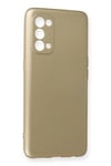 Mey İthalat®   Reno 5 Pro Kılıf First Silikon - Gold