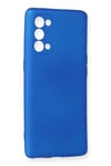 Mey İthalat®   Reno 5 Pro Kılıf First Silikon - Mavi