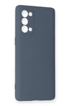 Mey İthalat®   Reno 5 Pro Kılıf Nano içi Kadife Silikon - Gri