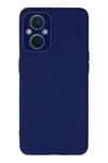 Mey İthalat®   Reno 7 Lite Kılıf Lansman Glass Kapak - Sky Blue