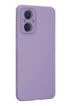 Mey İthalat®   Reno 7 Lite Kılıf Lansman Glass Kapak - Lila