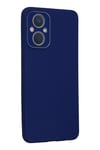 Mey İthalat®   Reno 7 Lite Kılıf Lansman Glass Kapak - Sky Blue