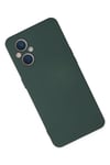 Mey İthalat®   Reno 7 Lite Kılıf Nano içi Kadife Silikon - Koyu Yeşil