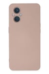 Mey İthalat®   Reno 7 Lite Kılıf Nano içi Kadife Silikon - Pudra