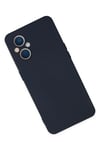 Mey İthalat®   Reno 7 Lite Kılıf Nano içi Kadife Silikon - Lacivert