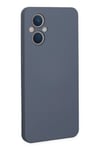Mey İthalat®   Reno 7 Lite Kılıf Nano içi Kadife Silikon - Gri