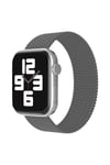 Mey İthalat®   Watch 38mm Ayarlı Solo Silikon Kordon - Gri