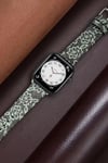 Mey İthalat®   Watch 38mm Creeper Desenli Kordon - Kahverengi