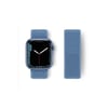 Mey İthalat®   Watch 38mm Hasırlı Cırtcırtlı Kordon - Mavi