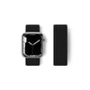 Mey İthalat®   Watch 38mm Hasırlı Cırtcırtlı Kordon - Siyah