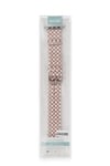 Mey İthalat®   Watch 38mm Karo Motif Kordon - Pembe