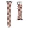 Mey İthalat®   Watch 38mm Karo Motif Kordon - Pembe