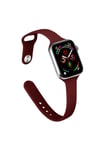 Mey İthalat®   Watch 38mm Klasik Kordon - Bordo