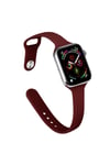 Mey İthalat®   Watch 38mm Klasik Kordon - Bordo