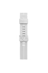 Mey İthalat®   Watch 38mm KR408 Çizgili Silikon Kordon - Beyaz
