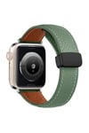 Mey İthalat®   Watch 38mm KR414 Daks Deri Kordon - Koyu Yeşil