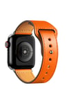 Mey İthalat®   Watch 38mm KR415 Luaz Deri Kordon - Turuncu