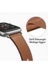 Mey İthalat®   Watch 38mm KR415 Luaz Deri Kordon - Turuncu