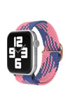 Mey İthalat®   Watch 38mm Star Kordon - Pembe-Mavi
