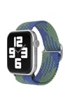 Mey İthalat®   Watch 38mm Star Kordon - Yeşil-Lacivert