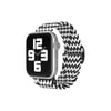 Mey İthalat®   Watch 38mm Star Kordon - Zigzag Siyah-Beyaz