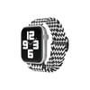 Mey İthalat®   Watch 38mm Star Kordon - Zigzag Siyah-Beyaz