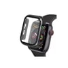Mey İthalat®   Watch 40mm Camlı Kasa Ekran Koruyucu - Siyah