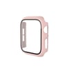 Mey İthalat®   Watch 41mm Camlı Kasa Ekran Koruyucu - Pembe