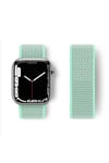 Mey İthalat®   Watch 42mm Hasırlı Cırtcırtlı Kordon - Turkuaz