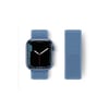 Mey İthalat®   Watch 42mm Hasırlı Cırtcırtlı Kordon - Mavi