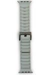 Mey İthalat®   Watch 42mm Magnus Mıknatıslı Silikon Kordon - Gri