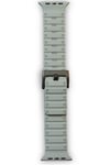 Mey İthalat®   Watch 42mm Magnus Mıknatıslı Silikon Kordon - Gri