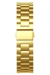Mey İthalat®   Watch 42mm Metal Baklalı Kordon - Gold