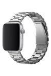 Mey İthalat®   Watch 42mm Metal Baklalı Kordon - Gümüş