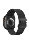 Mey İthalat®   Watch 42mm Milano Metal Kordon - Siyah