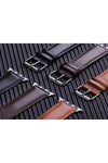 Mey İthalat®   Watch 42mm NL26 Deri Kordon - Kahverengi