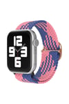 Mey İthalat®   Watch 42mm Star Kordon - Pembe-Mavi