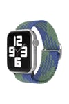 Mey İthalat®   Watch 42mm Star Kordon - Yeşil-Lacivert