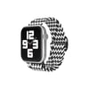 Mey İthalat®   Watch 42mm Star Kordon - Zigzag Siyah-Beyaz