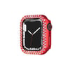 Mey İthalat®   Watch 42mm Taşlı Kasa - Kırmızı