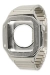 Mey İthalat®   Watch 44mm KR409 Metal Kordon - Gümüş