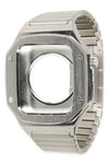 Mey İthalat®   Watch 45mm KR409 Metal Kordon - Gümüş