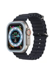Mey İthalat®   Watch Ultra 49mm Alüminyum Kasa Cam Ekran Koruyucu - Mavi
