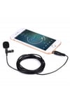 Mey İthalat®  3.5mm Jak 1.5 Metre Double Mikrofon - Siyah